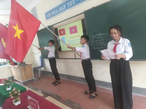 TRƯỜNG THCS TRINH LỢI TỔ CHỨC THÀNH CÔNG ĐẠI HỘI CHI ĐỘI NĂM HỌC 2025 – 2026