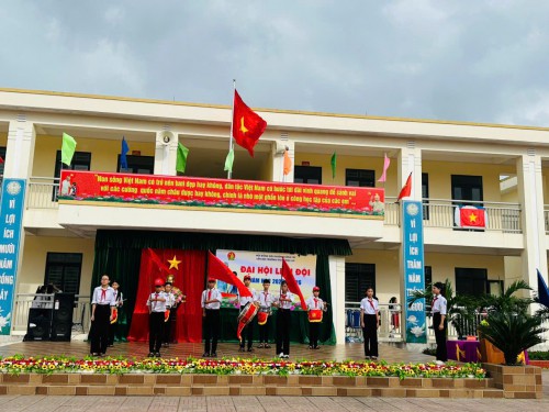 ĐẠI HỘI LIÊN ĐỘI TRƯỜNG THCS TRINH LỢI NĂM HỌC 2025 – 2026